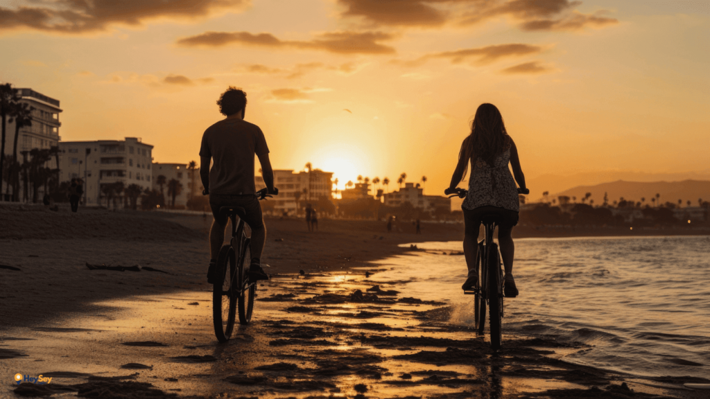 Why La Digue Seychelles Is Perfect for Anse Source d'Argent and Self-Catering Slow Island Life? - la digue bicycle transport seychelles.png Cycling on La Digue Seychelles coastal road surrounded by tropical greenery